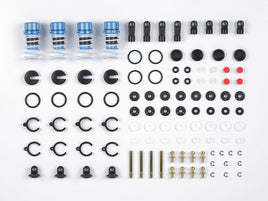 Tamiya - TRF Special Damper Set (4): Hard Black Coating