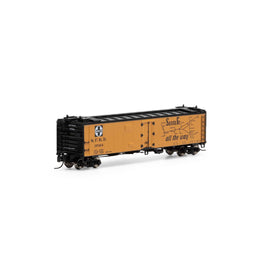 N Scale 50' Ice Bunker Reefer, SFRD #37324