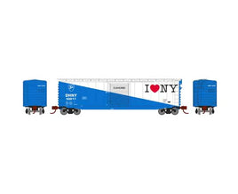 N Scale 50' PS-1 Single Door Box Car, DHNY #50017