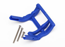 Traxxas - Wheelie Bar Mount/Hardware - Blue