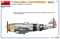 MiniArt P-47D-28RA Thunderbolt 'Pacific Theater of Operation' (1/48th Scale) Plastic Aircraft Model Kit