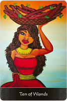 Afro Goddess Tarot Arcanas