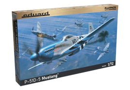 Eduard - P-51D-5 Mustang ProfiPACK (1/72 Scale) Plastic Aircraft Model Kit