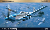 Eduard - P-51D-5 Mustang ProfiPACK (1/72 Scale) Plastic Aircraft Model Kit