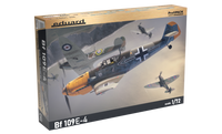 Eduard - Bf109E-4 ProfiPACK (1/72 Scale) Plastic Aircraft Model Kit