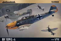 Eduard - Bf109E-4 ProfiPACK (1/72 Scale) Plastic Aircraft Model Kit