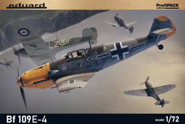 Eduard - Bf109E-4 ProfiPACK (1/72 Scale) Plastic Aircraft Model Kit