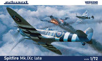 Eduard - Spitfire Mk.IXc Late Weekend Edition (1/72 Scale) Plastic Aircraft Model Kit