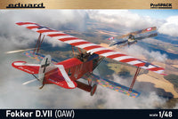 Eduard - Fokker D.VII (OAW) ProfiPACK (1/48 Scale) Plastic Aircraft Model Kit