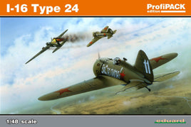 Eduard - Polikarpov I-16 Type 24 ProfiPACK (1/48 Scale) Plastic Aircraft Model Kit