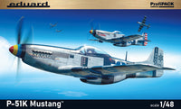 Eduard - P-51K Mustang ProfiPACK (1/48 Scale) Plastic Aircraft Model Kit