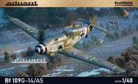 Eduard - Bf109G-14/AS ProfiPACK (1/48 Scale) Plastic Aircraft Model Kit