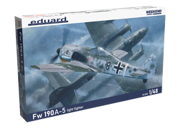 Eduard - Fw 190A-5 Light Fighter Weekend Edition (1/48 Scale) Plastic Aircraft Model Kit