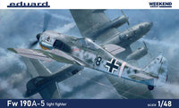 Eduard - Fw 190A-5 Light Fighter Weekend Edition (1/48 Scale) Plastic Aircraft Model Kit