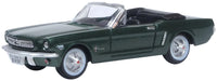 1965 Ford Mustang Convertible Top Down Ivy Green