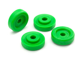 Traxxas - Wheel washers, green (4)