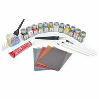 Flat Enamel  27-Piece Paint Set