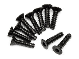 Flat Head Screw M3x12mm (10pcs)