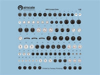 1/32nd Scale WWI Instrument Dial Decals