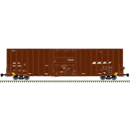 HO 60' Gunderson 7538 SD Boxcar BNSF #761534 (Boxcar Red, white, Wedge Logo)