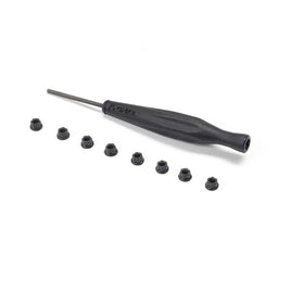 Axial Wheel Nut (8), Wheel Nut Tool: SCX30 AXI-3328