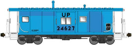 N  International Car Bay Window Caboose Phase 4 - Ready to Run -- Union Pacific #24627 (Patched Ex-RI, blue, white, black)