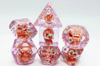 Bloody Skull Polyhedral Dice Set (7)