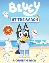 Bluey At The Beach A Coloring Book