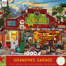 Ceaco Grandpa's Garage 1000 Piece Puzzle