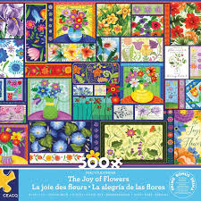 Ceaco Joy Of Flowers 300 Piece Puzzle