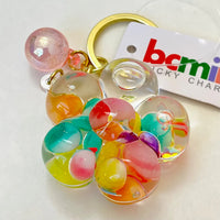 Colorful Bubble Floaty Key Charm