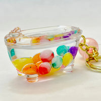 Colorful Bubble Floaty Key Charm