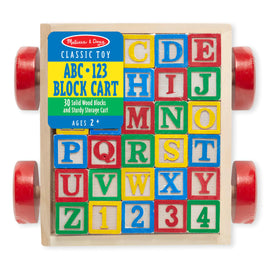 Classic ABC Block Cart