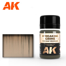 AK Enamel Streaking Grime for DAK Vehicles