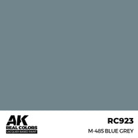 AK Real Colors M-485 Blue Grey Lacquer Paint 17mL