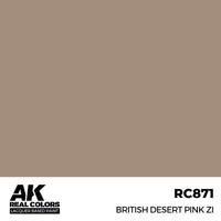 AK Real Colors British Desert Pink ZI Lacquer Paint 17mL