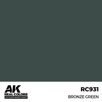 AK Real Colors Bronze Green Lacquer Paint 17mL