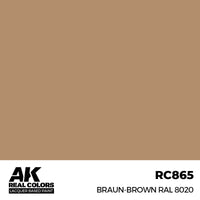 AK Real Colors Braun-Brown RAL 8020 Lacquer Paint 17mL