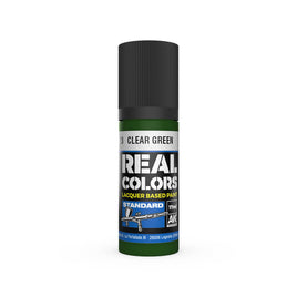 AK Real Colors Clear Green Lacquer Paint 17mL