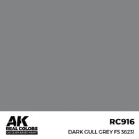 AK Real Colors Dark Dull Grey FS 36231 Lacquer Paint 17mL