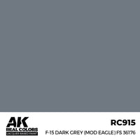 AK Real Colors F-15 Fark Grey (Mod Eagle) FS 37176 Lacquer Paint 17mL