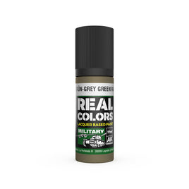 AK Real Colors  Graugrün-Grey Green RAL 7008 Lacquer Paint 17mL