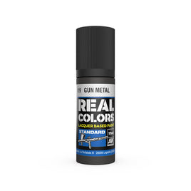 AK Real Colors Gun Metal Lacquer Paint 17mL