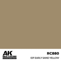 AK Real Colors IDK Early Sand Yellow Lacquer Paint 17mL