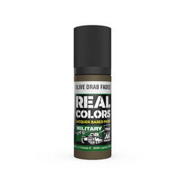 AK Real Colors Olive Drab Faded Lacquer Paint 17mL