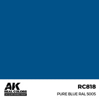 AK Real Colors Pure Blue RAL 5005 Lacquer Paint 17mL