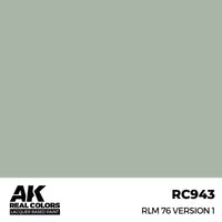 AK Real Colors RLM 76 Version 1 Lacquer Paint 17mL