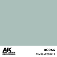 AK Real Colors RLM 76 Version 2 Lacquer Paint 17mL