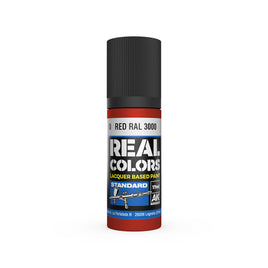 AK Real Colors Red RAL 3000 Lacquer Paints 17mL