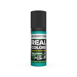 AK Real Colors Russian Cockpit Turquoise Lacquer Paint 17mL